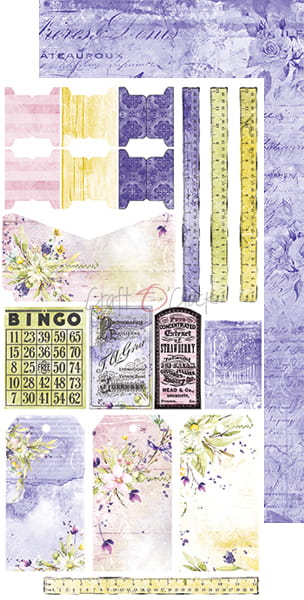 CC-JJ-38 WOODLAND FRIENDS - JUNK JOURNAL SET