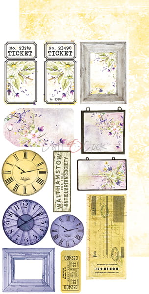 CC-JJ-38 WOODLAND FRIENDS - JUNK JOURNAL SET