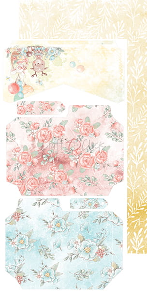 CC-JJ-39 WOODLAND FRIENDS - JUNK JOURNAL SET