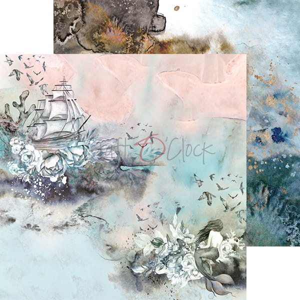CC-ZS-OD-MM11 OCEAN DEEP - A SET OF PAPERS 20,3x20,3cm