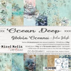 CC-ZS-OD-MM11  OCEAN DEEP - A SET OF PAPERS 20,3x20,3cm