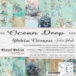 CC-ZS-OD-MM11 OCEAN DEEP - A SET OF PAPERS 20,3x20,3cm
