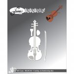 BLD1316 Dies By Lene- VIOLIN CUTTING & EMBOSSING DIES