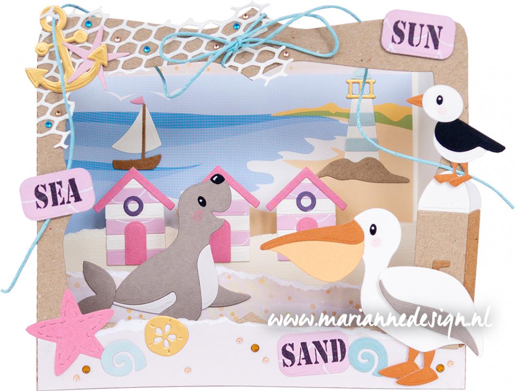 COL1497 Metal Die Marianne Design - Collectables - ELINE'S SEA SIDE