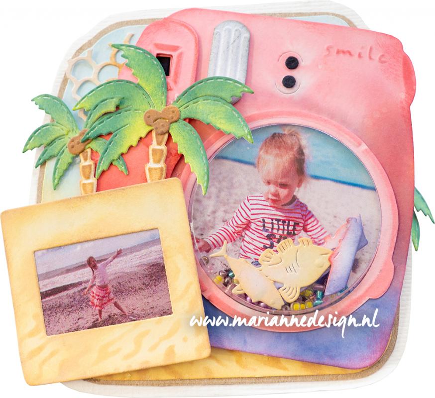 COL1498 Metal Die Marianne Design - Collectables - INSTANT CAMERA