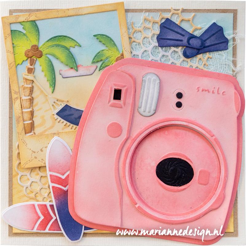 COL1498 Metal Die Marianne Design - Collectables - INSTANT CAMERA