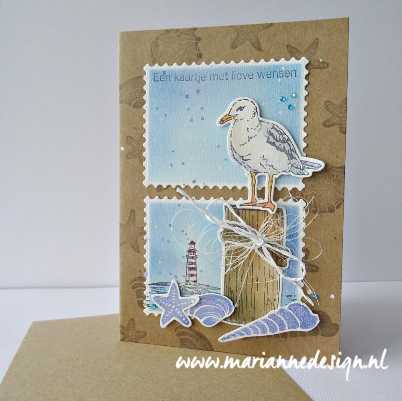 TC0883 - TINY'S BEACH STAMP & DIE SET