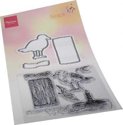 TC0883 - TINY'S BEACH STAMP & DIE SET