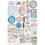 CC-CB-40 SUMMER FLOWERS - CARDBOARD DIE-CUTS