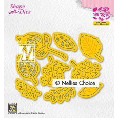 SD201 Shape Dies - Set of leaves