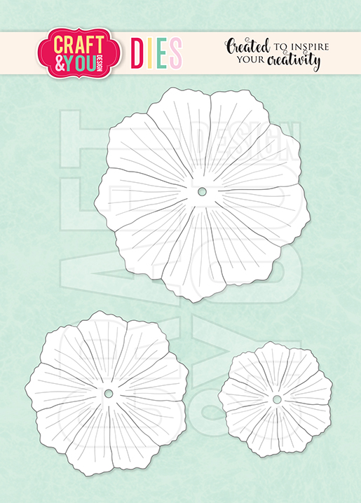 CW138 CUT DIES - Cosmos Flower - Craft&You Design