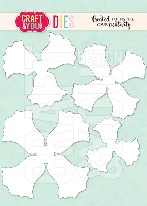 CW139 CUT DIES - Eustoma Flowers - Craft&You Design