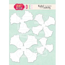 CW139 CUT DIES - Eustoma Flowers - Craft&You Design