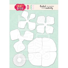 CW141 CUT DIES - Anemone Flowers - Craft&You Design