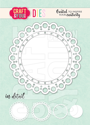 CW142 CUT DIES - mini sweet doily - Craft&You Design