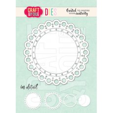 CW142 CUT DIES - mini sweet doily - Craft&You Design