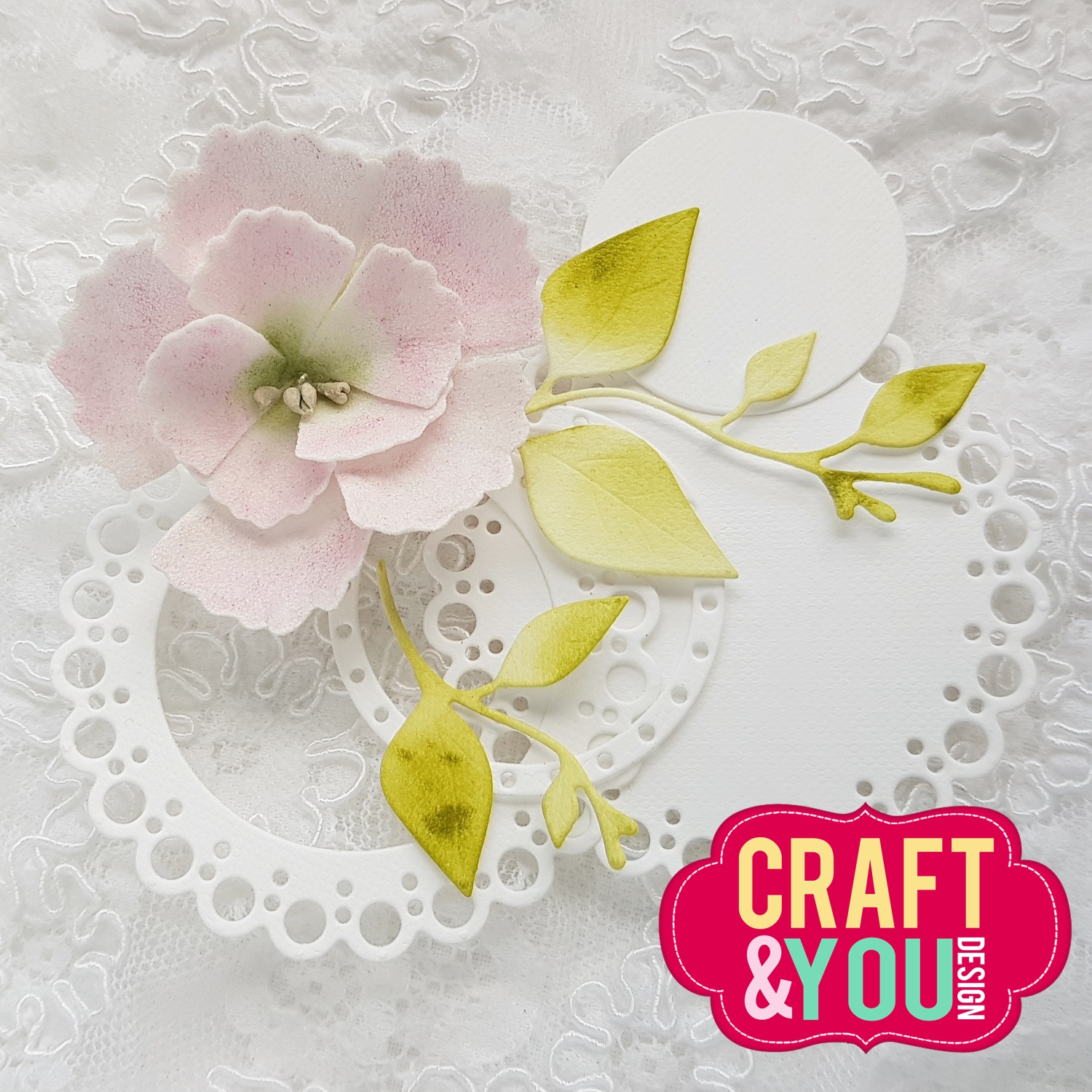 CW142 CUT DIES - mini sweet doily - Craft&You Design