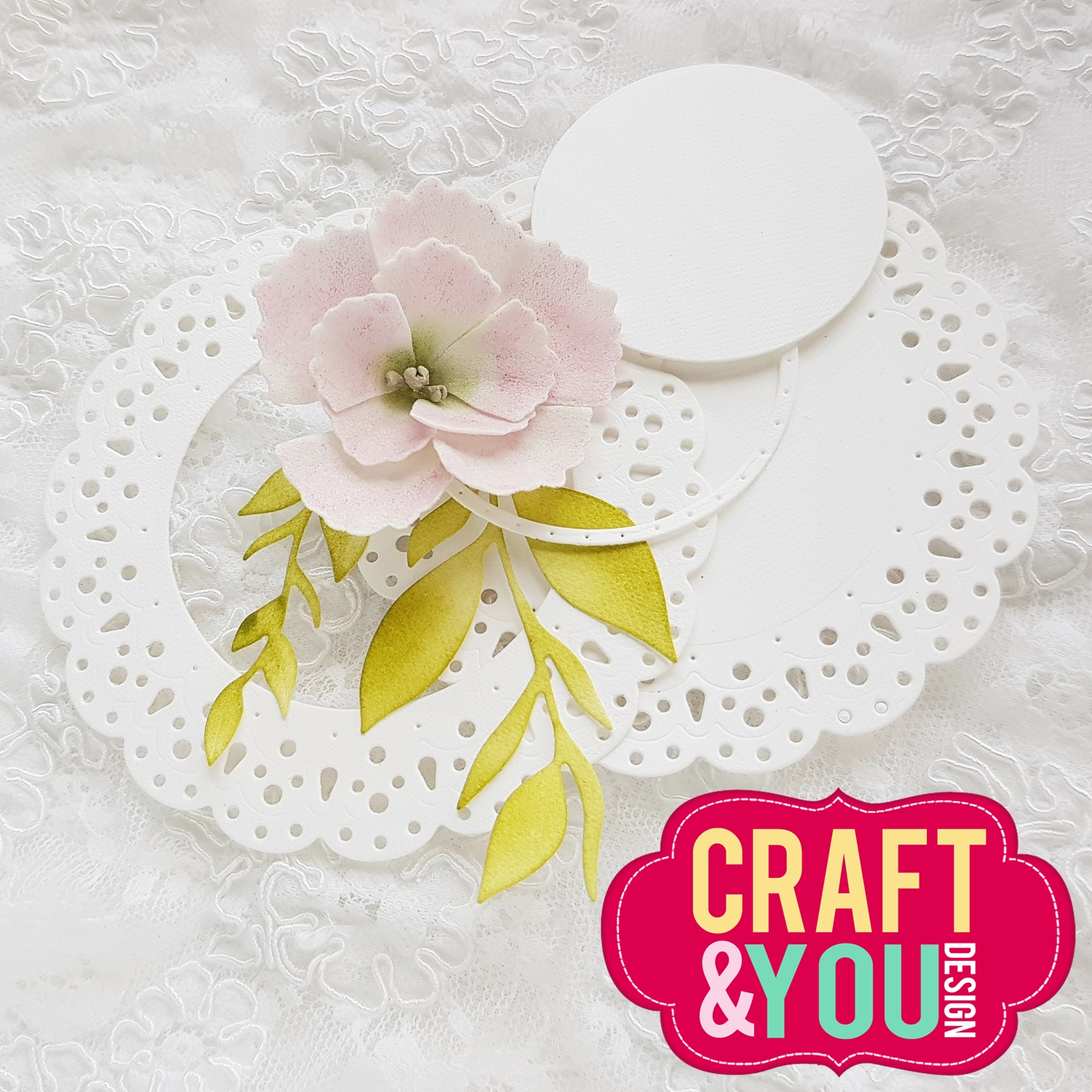 CW143 CUT DIES - sweet doily - Craft&You Design