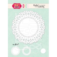 CW143 CUT DIES - sweet doily - Craft&You Design