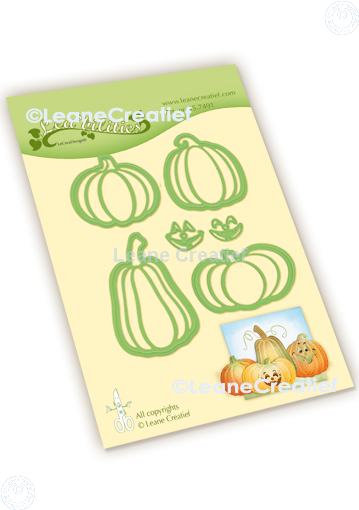 45.7491 Metal Die Leane Creatief - Lea’bilitie® Pumpkins cut and embossing die