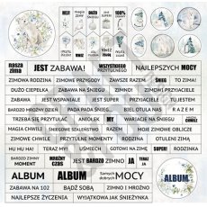 CP-AW10 One-sided paper-elements-Craft & You Design 20x20cm ARCTIC WINTER 10