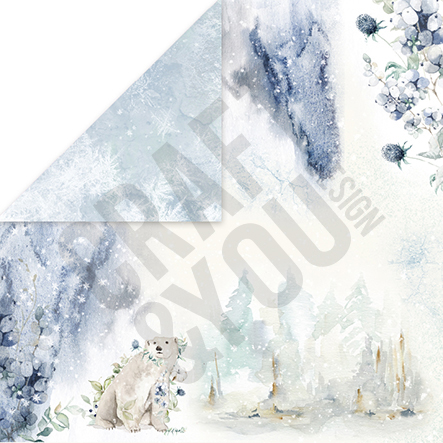 CPS-AW30 Paper set 30.5x30.5cm-Craft&You Design - ARCTIC WINTER