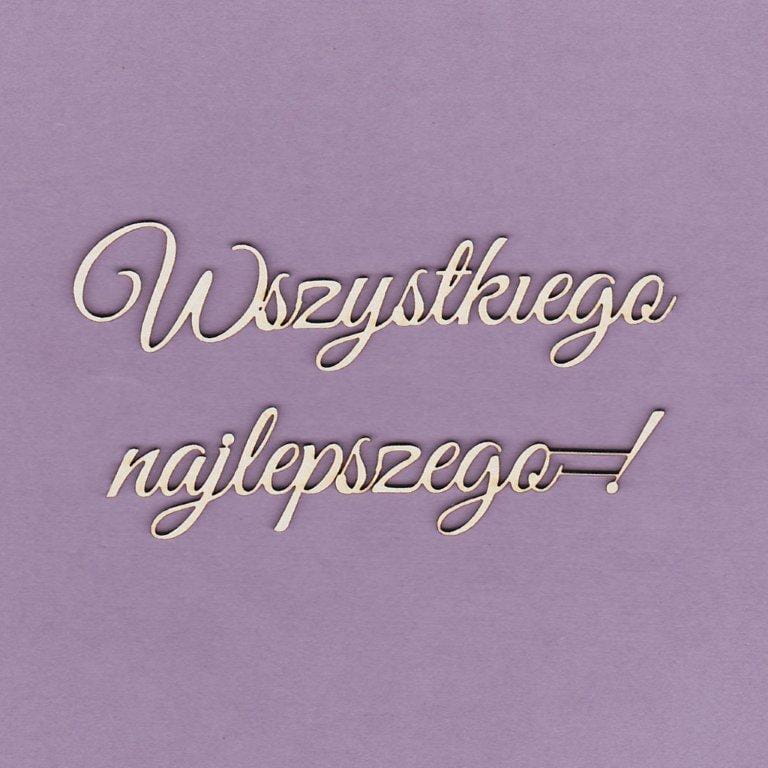 WYK490 TEKTURKA Crafty Moly - WSZYSTKIEGO NAJLEPSZEGO ! - G2