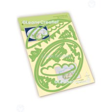 45.7552 Metal Die Leane Creatief -Diorama Winter landscape