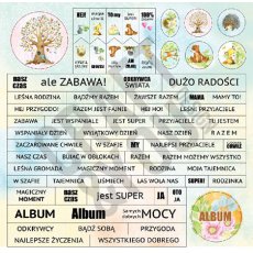 CP-WS09 One-sided paper-elements-Craft & You Design 30.5x30.5 WOODLAND STORY 09