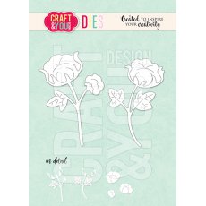 CW146 CUT DIES - Cotton Flower - Craft&You Design