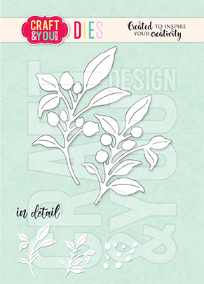 CW149 CUT DIES - Twigs of berries - Craft&You Design