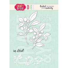 CW149 CUT DIES - Twigs of berries - Craft&You Design
