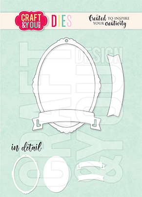 CW152 CUT DIES - Mini frame - Craft&You Design
