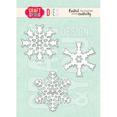 CW156 CUT DIES - Set of snowflakes - Craft&You Design