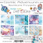 CC-ZM-CA-CY02 - COSMIC ADVENTURES  - A SET OF PAPERS 15,25X15,25CM