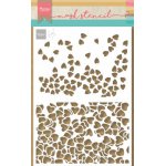 PS8096 Mask Marianne Design - Craft stencil - A5 - TINY'S HEARTS
