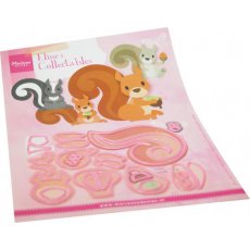 COL1500 Metal Die Marianne Design - Collectables - ELINE'S SQUIRREL AND SKUNK