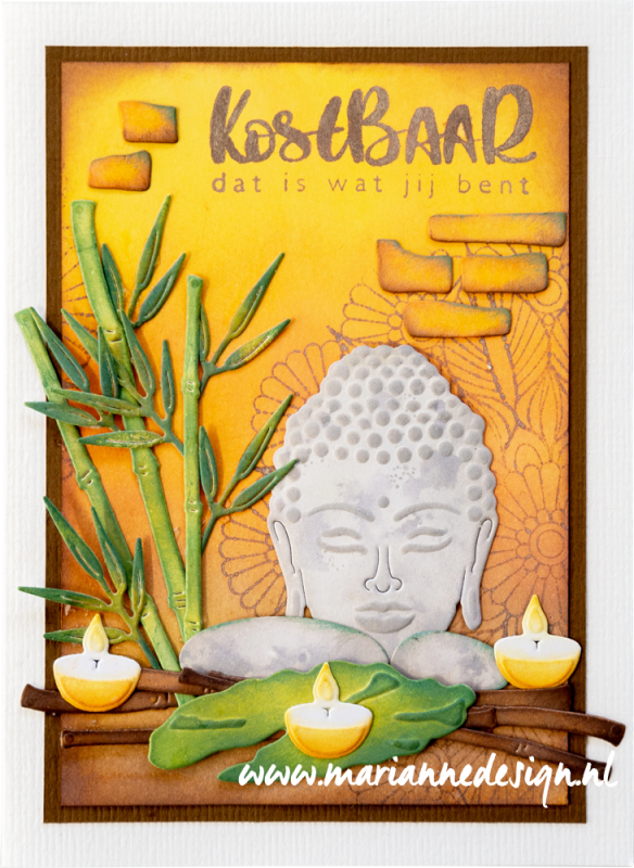 CR1558 Metal Die Marianne Design - Creatables - ART TEXTURE BRICKS