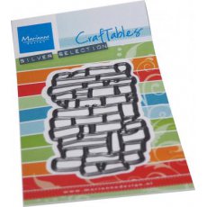 CR1558 Metal Die Marianne Design - Creatables -  ART TEXTURE BRICKS