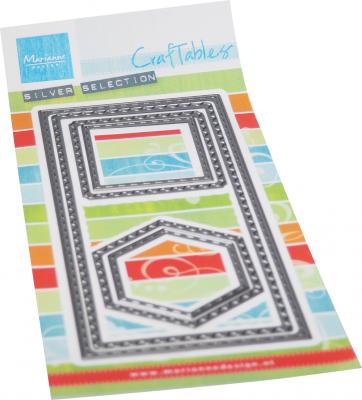 CR1562 Metal Die Marianne Design - CrafTables - SLIMLINE-MINI FRAMES