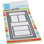 CR1563 Metal Die Marianne Design - CrafTables - SLIMLINE-MINI WINDOWS