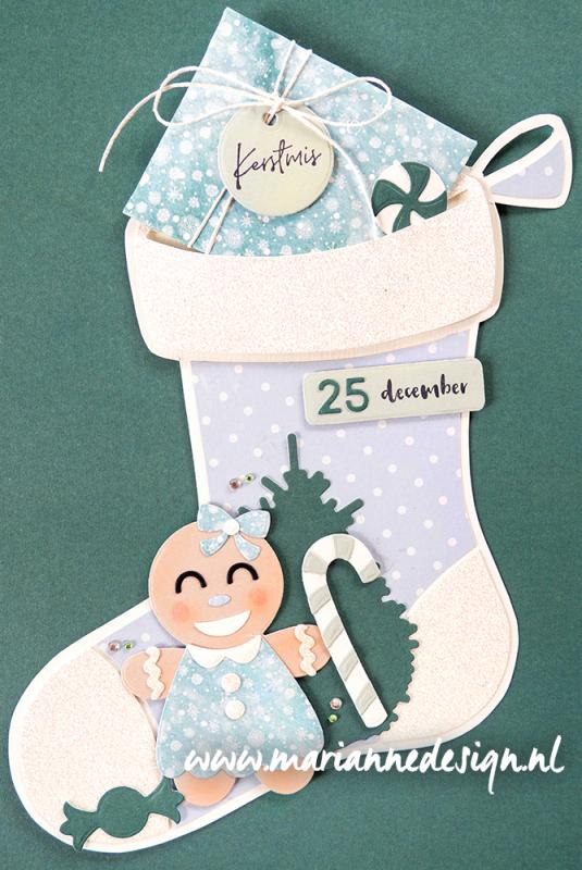 CR1565 Metal Die Marianne Design - CrafTables - CANDY BY MARLEEN