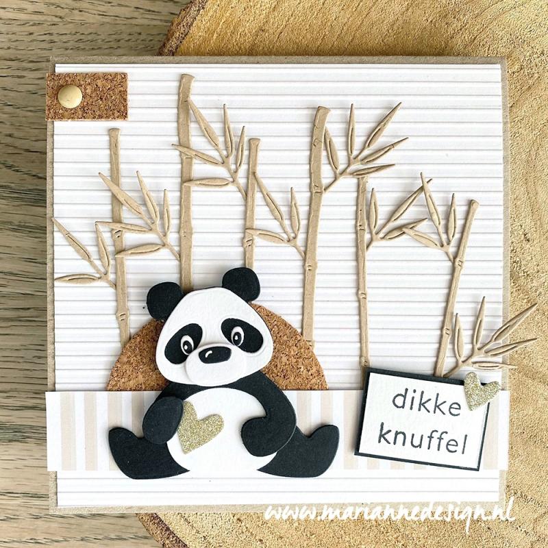 LR0729 Metal Die Marianne Design - Creatables - BAMBOO