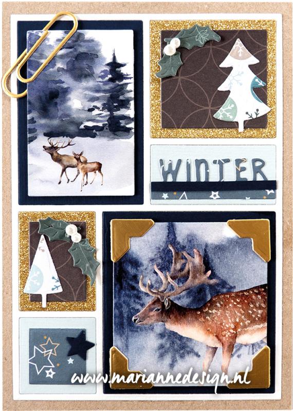 LR0730 Metal Die Marianne Design - Creatables - LAYOUT A6