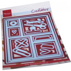 LR0730 Metal Die Marianne Design - Creatables -  LAYOUT A6