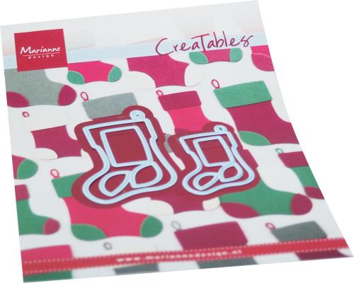 LR0733 Metal Die Marianne Design - Creatables - CHRISTMAS STOCKINGS