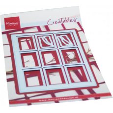 LR0737 Metal Die Marianne Design - Creatables -  SNOWY WINDOW A6