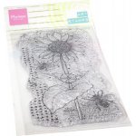MM1648 Marianne Colorful Silhouettes - ART STAMPS - SUNFLOWER