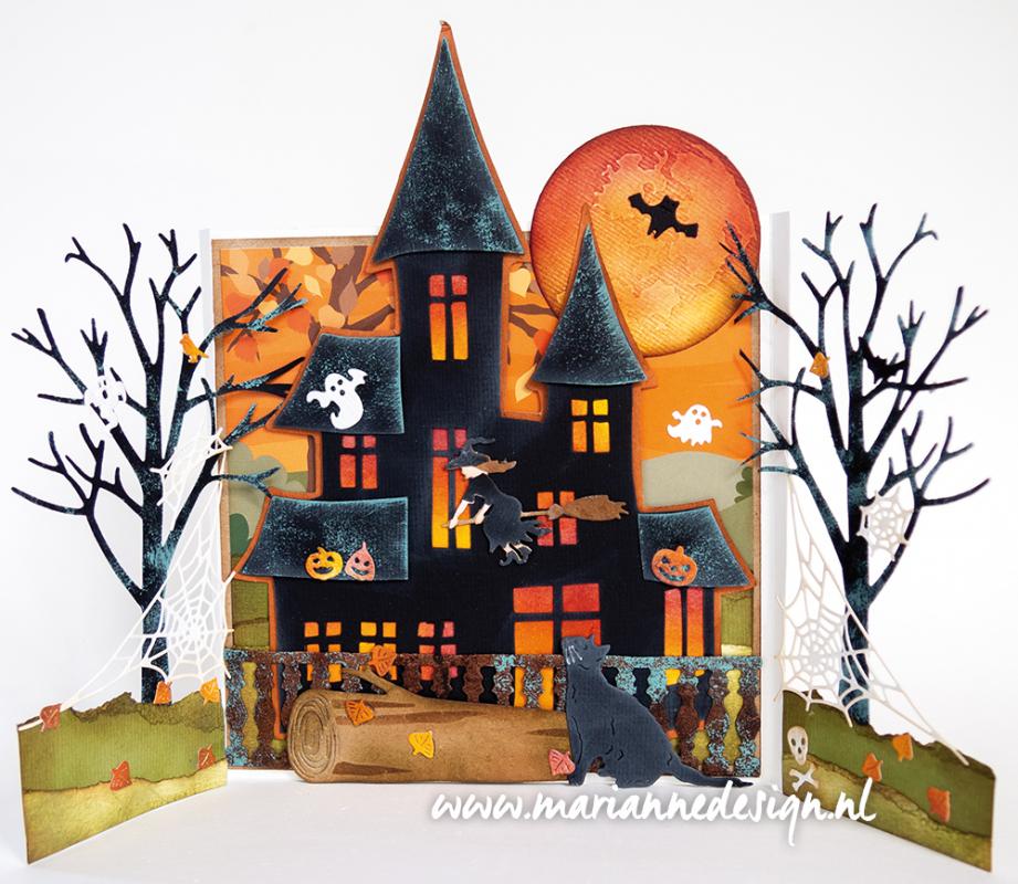 LR0680 Metal Die Marianne Design - Creatables - TREE LOG