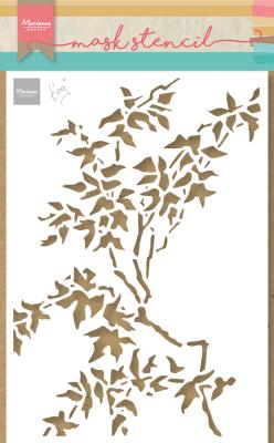 PS8101 Mask Marianne Design - Craft stencil - A5 - TINY'S LEAVES